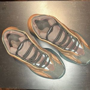 Yeezy orange and grey